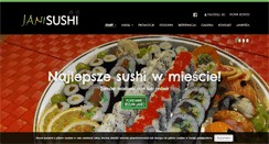 Desktop Screenshot of janisushi.pl